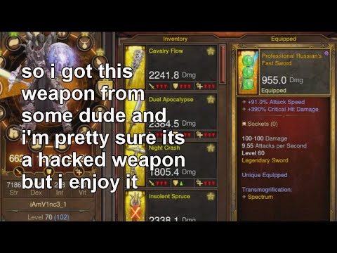 Hack Weapon Diablo 3