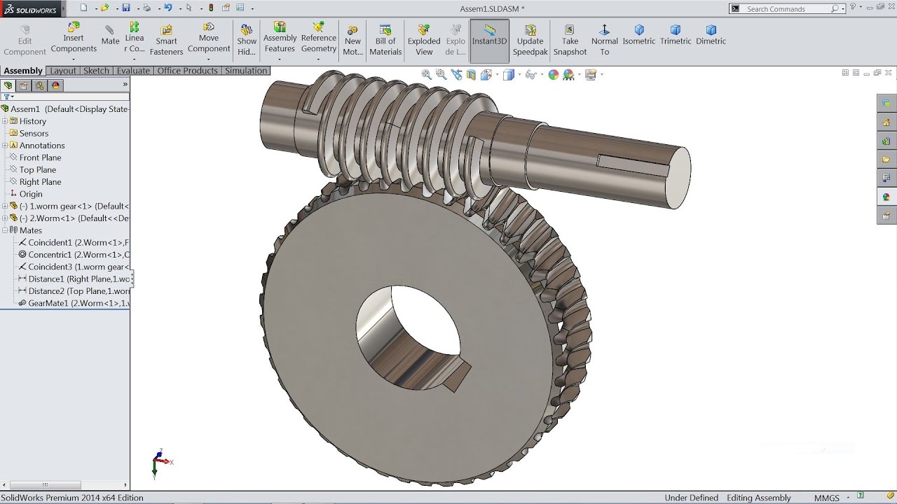 Reduction gear solidworks download